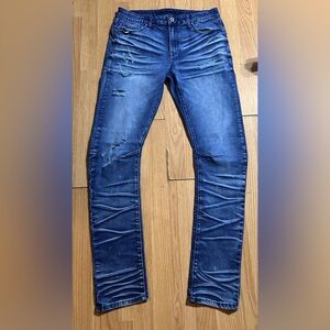 Hydraulic 3d technology arc style mens denim jeans sz 34x34